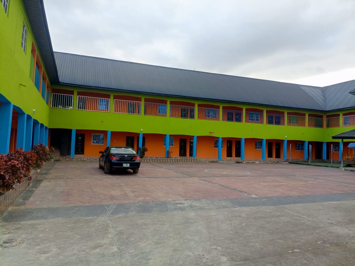 Students learning at Reuben Otaghogho Academy